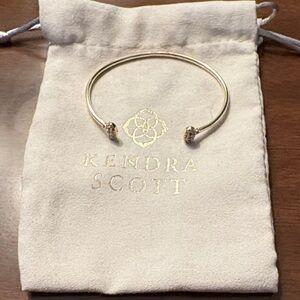 Kendra Scott gold Open Cuff Bracelet